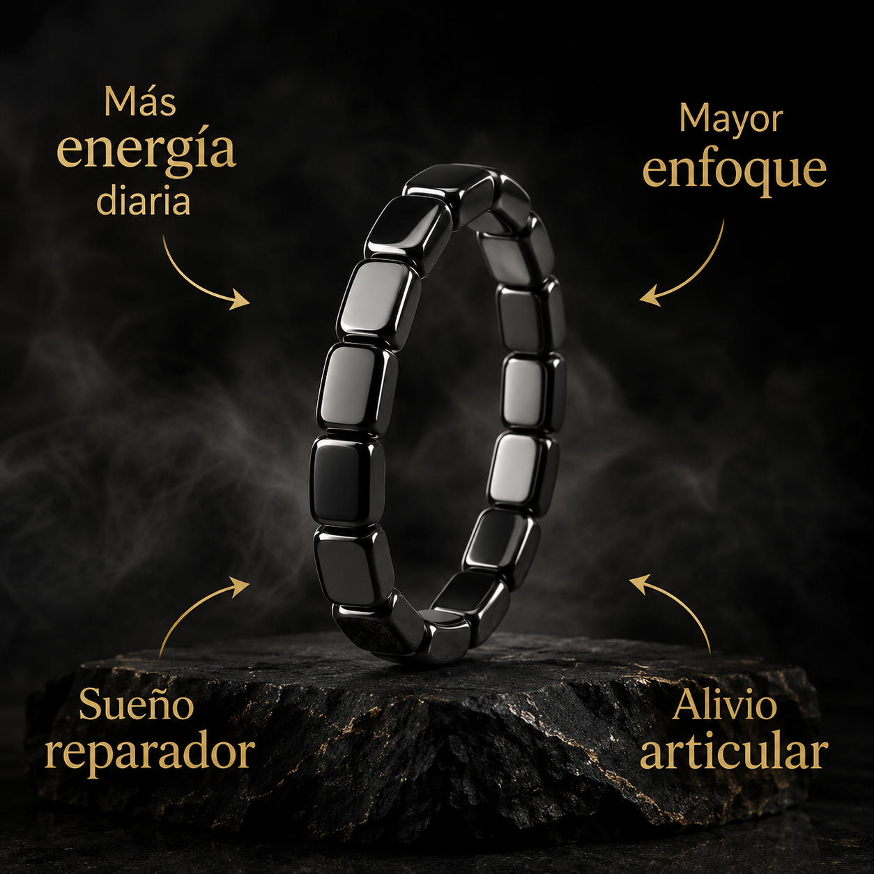 Black Aura™ — Lleva contigo un símbolo de fortaleza.
